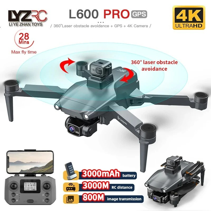 Drone Vs Rc Helicopter - L600 PRO RC ドローン 4K HD