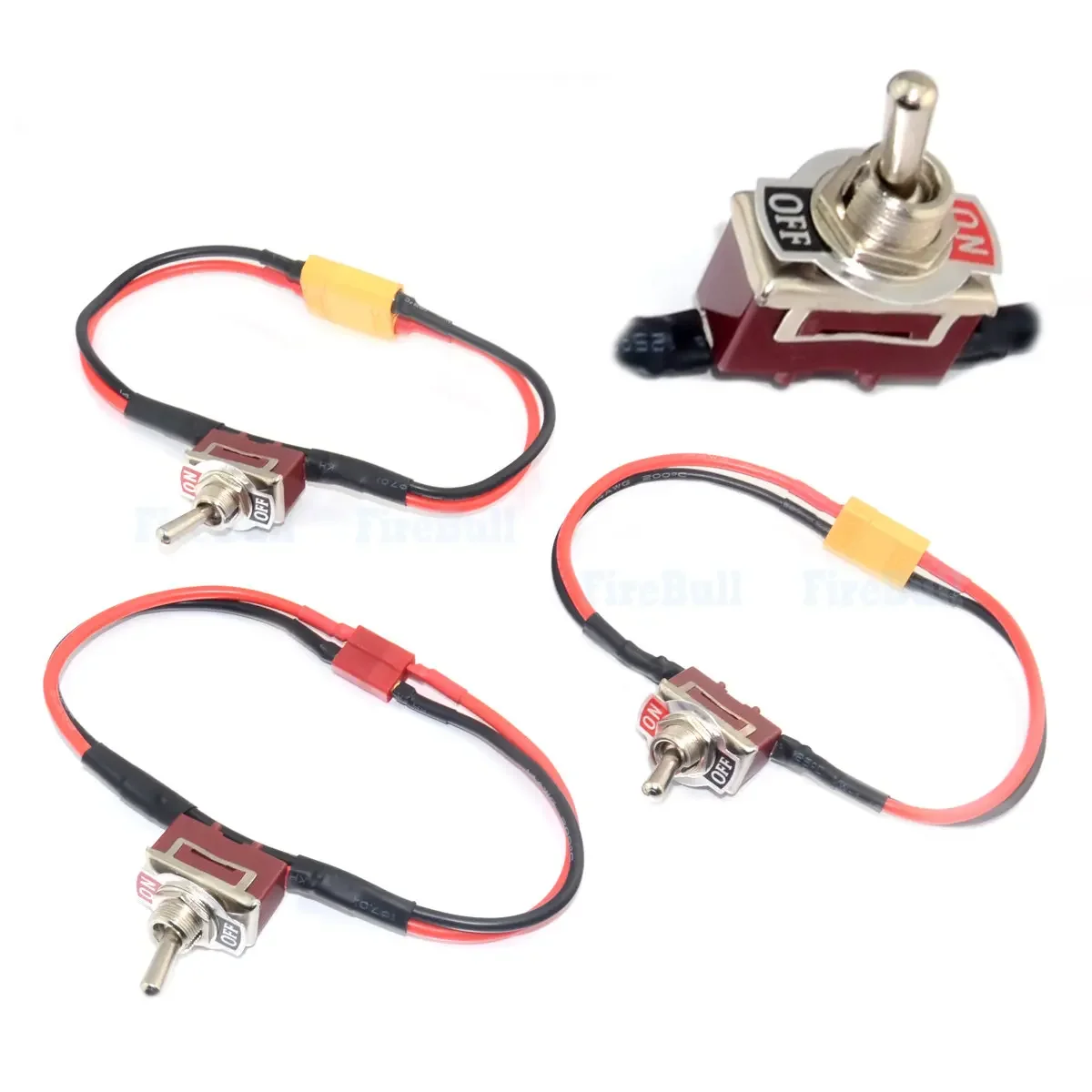 Drone Motor Rc Car - RCモーターESCバッテリー電源ON-OFF 15Aロッカースイッチ高負荷大電流XT60 XT90 Tプラグ RCドローン、車、ボート、飛行機、FPV用