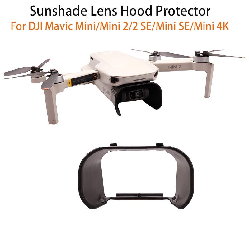 Dji Drone Mini 4 Pro - ジンバルアンチグレアカメラガード,レンズフード,サンシェード,保護カバー,ドローン用アクセサリー,dji mini 2,mini se,mini 2, 4k