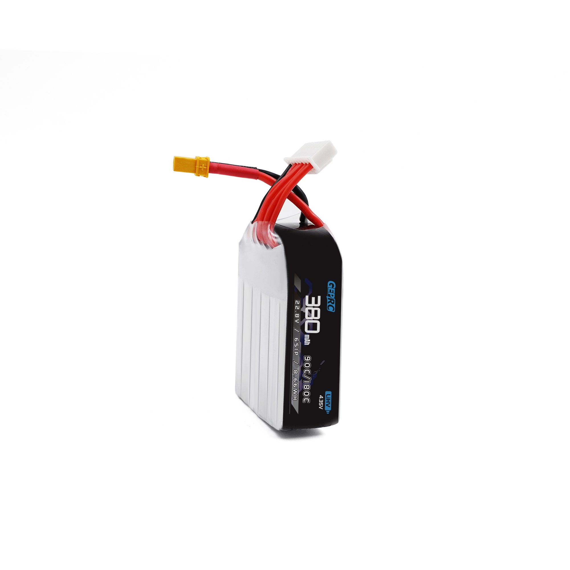 Drone Rc Y Series - Geprc-2〜3インチシリーズのドローン,fpvクワッドコプター,付属品部品,6s,380mah,90 c,180c,hv,3.8v,4.35vに適したリポバッテリー