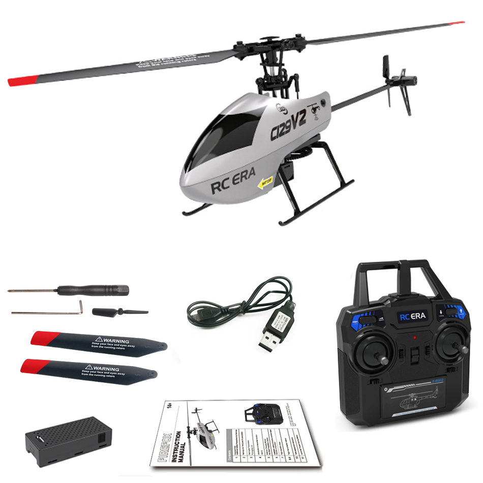 Drone Rc Team City - Rcフライトリモコン飛行機初心者、rc飛行機、ワンクリック、3Dフリップ、rcヘリコプター、安定、4ch、c129、v2、趣味のおもちゃ