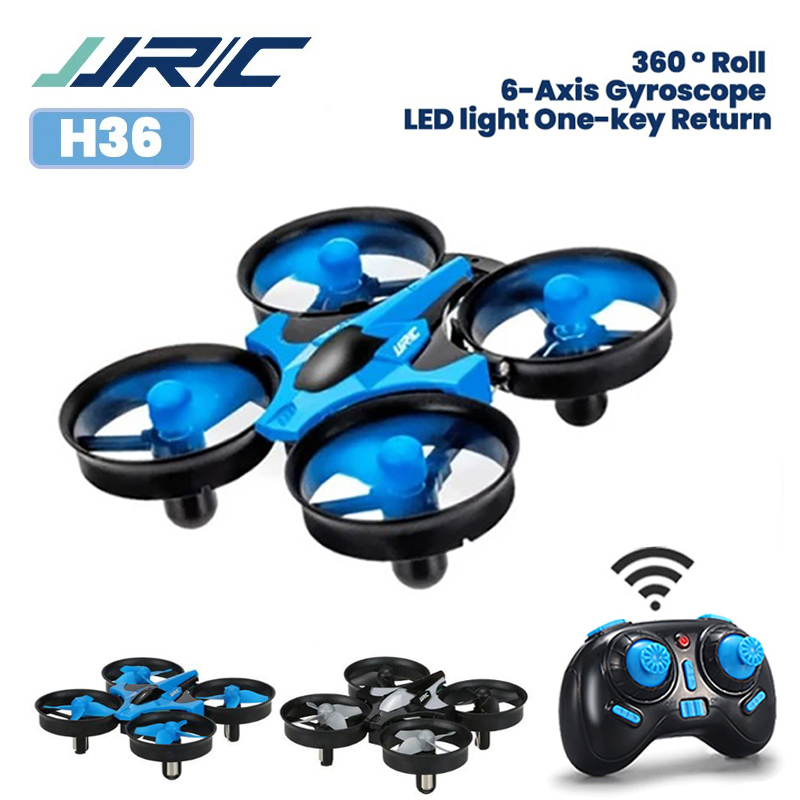 Drone Vs Rc Helicopter - JJRC H36 ミニドローン 2.4G 6軸ヘッドレスモード 衝突回避ヘリコプター