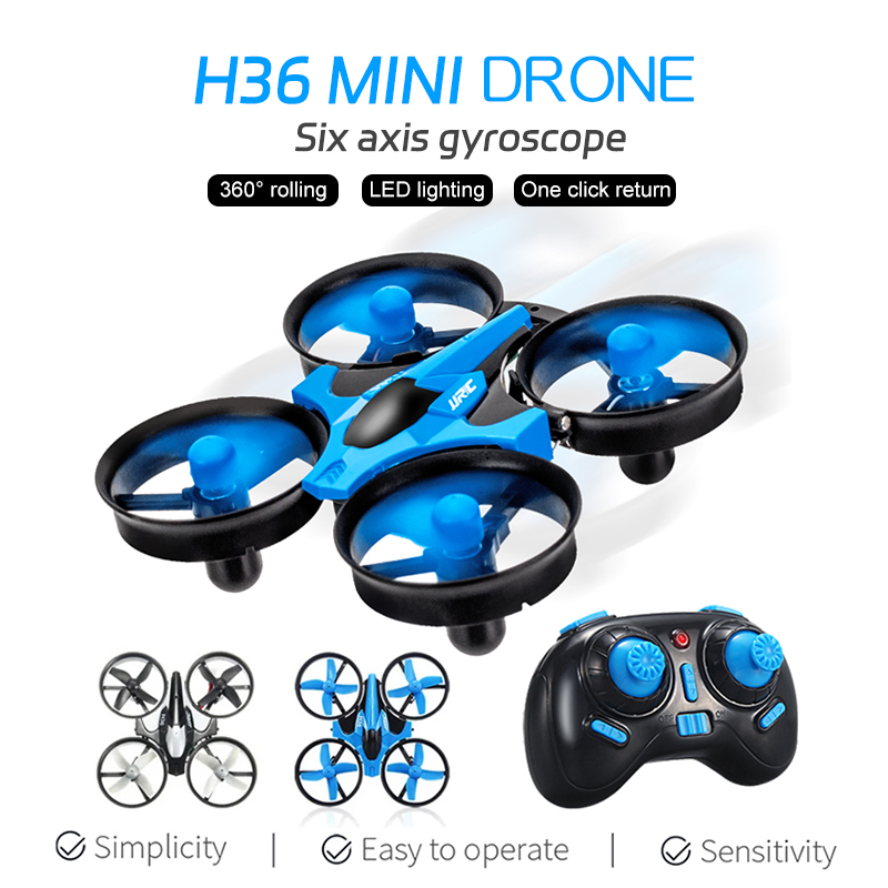 Drone Vs Rc Helicopter - JJRC H36 ミニRCドローン 3Dフリップ ヘッドレスモード ドローン