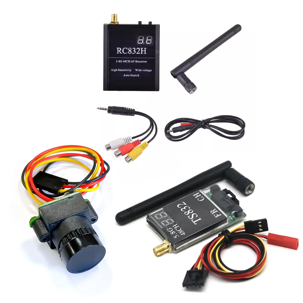 Fpv Drone Camera - TS832 レシーバー +RC832 +1000TVL カメラ 48CH