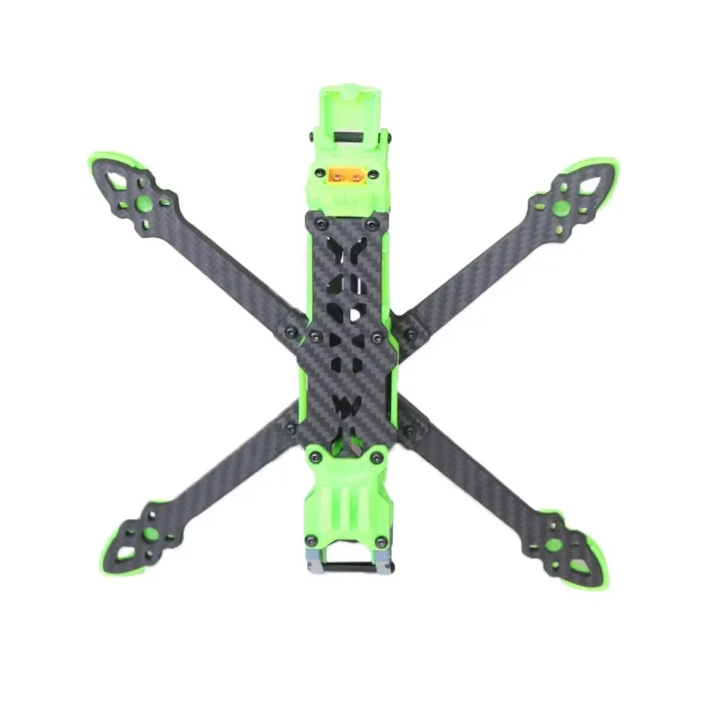 Drone Dji Rc 2 - RCレーシングドローン,Xスタイル,5インチフレーム,dji o3エアユニットに適合したfpv,hskrc f5x 225 v2