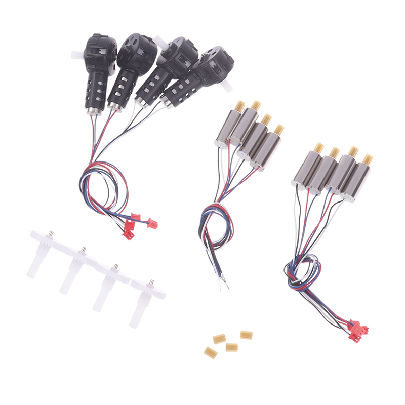 Drone Rc E99 - RCドローン用モーターベース,クワッドローター用スペアパーツ,ビッグギア,7歯,uavエンジン,ハウジングモーター,e88,e99,e88pro,1セット
