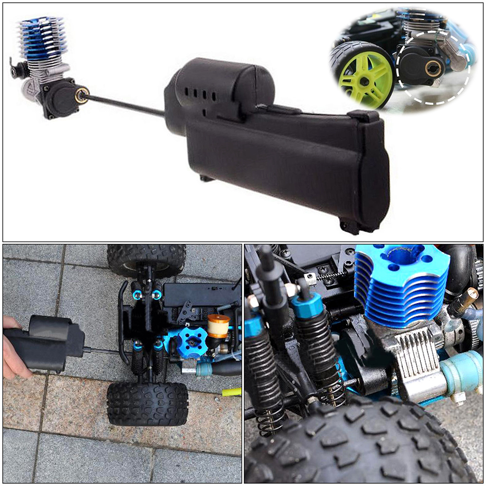Drone Motor Rc Car - 70111電動ハンドヘルドパワースターター、バッテリー付き、RCカーHSPアクセサリーVertex 16 18 21 28ニトロエンジンアップグレードパーツ用