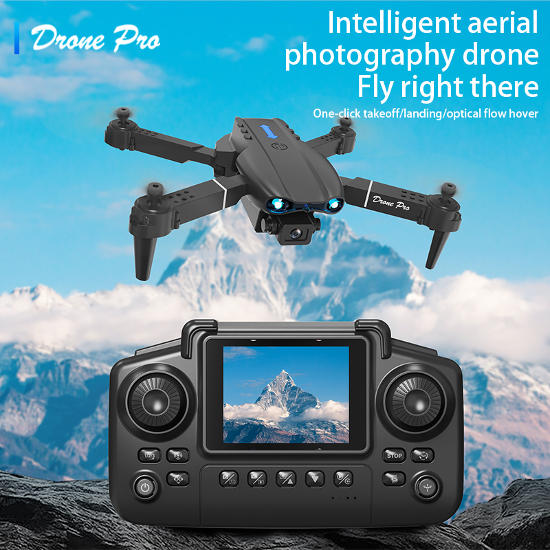 Drone Rc E99 - E99エアスクリーンコントロールドローン プロ仕様 ワイドRCドローン HD 4Kカメラ 折りたたみ式ヘリコプター航空機
