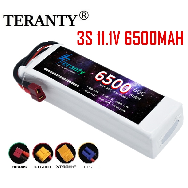 Drone Avion Rc - テランティ 11.1V 6500mAh リポバッテリー クワッドコプター RC