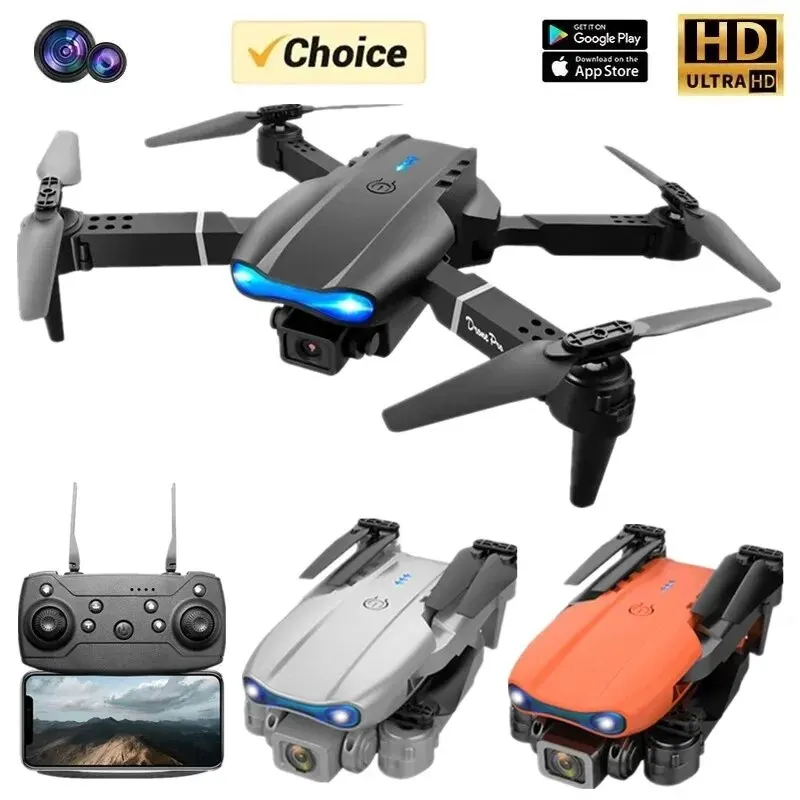 Drone Rc E99 - プロフェッショナルミニドローン E99 HD 4k カメラ折りたたみ式 WIFI