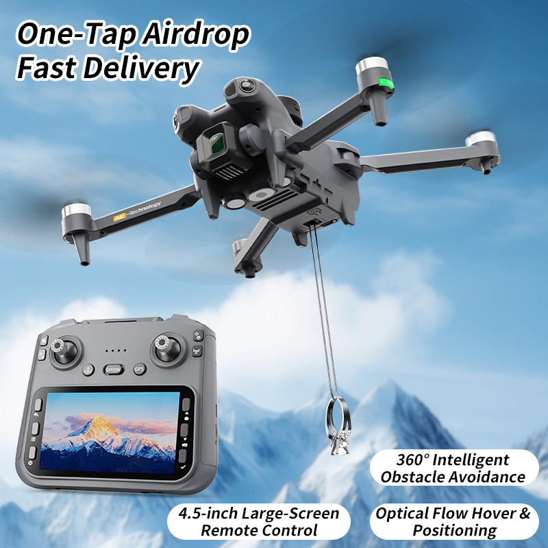 AE51 GPS ドローン 4 側面障害物回避 5 グラム  - Drone Avion Rc のレビューと価格