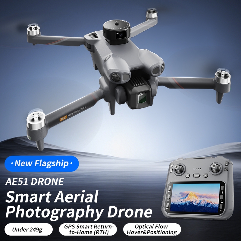 AE51 GPS ドローン 4 側面障害物回避 5 グラム  - Drone Avion Rc のレビューと価格