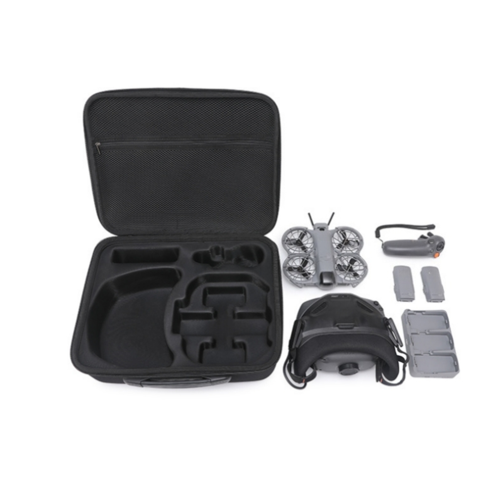 DJI Neo 2用ハードケース、キャリングケース大容量収納 - Drone Rc N3 3 Batteries のレビューと価格