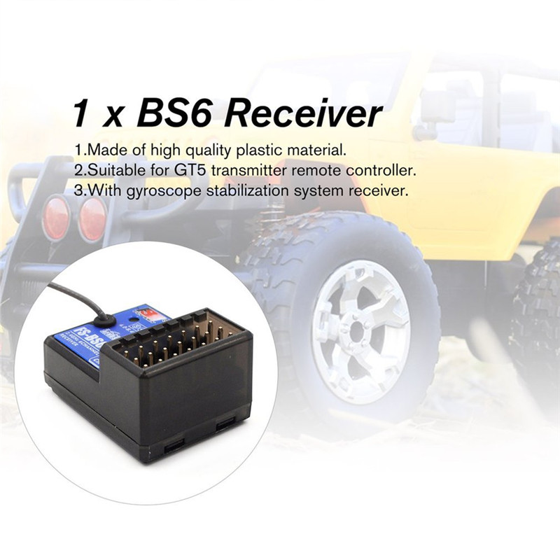 Flysky FS-BS6 レシーバー 2.4Ghz 6CH - Drone Rc Controller And Receiver のレビューと価格