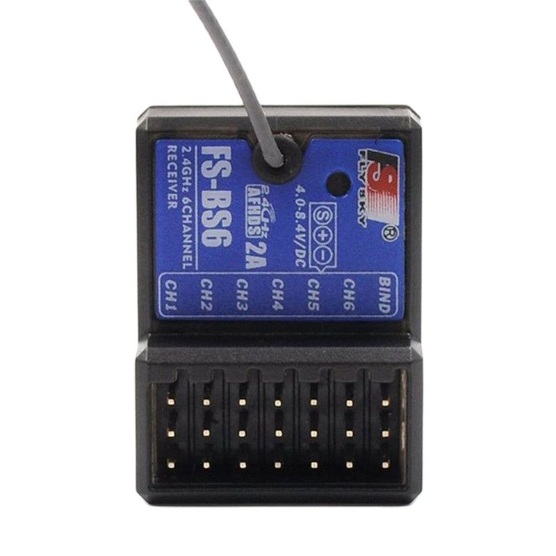 Flysky FS-BS6 レシーバー 2.4Ghz 6CH - Drone Rc Controller And Receiver のレビューと価格