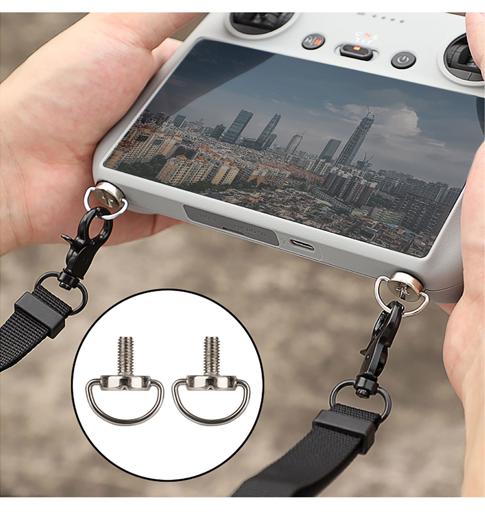 ストラップネックストラップ DJI RC/DJI RC2/R - Drone Rc Controller Belt のレビューと価格