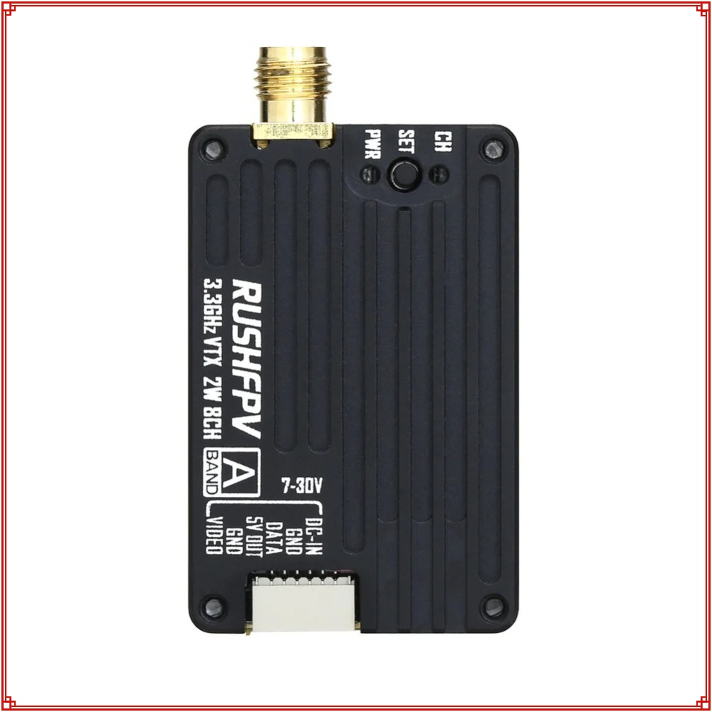 2026年新型 RUSHFPV 3.3G 2W VTX送信機 - Drone Rc Remote のレビューと価格