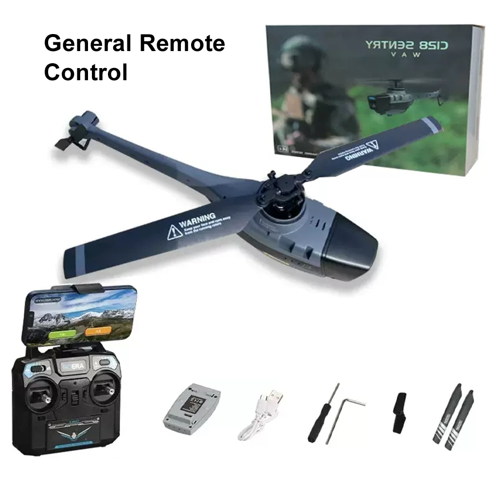 C128 RC ヘリコプター 4 プロペラ 1080P カメ - Drone Vs Rc Helicopter のレビューと価格