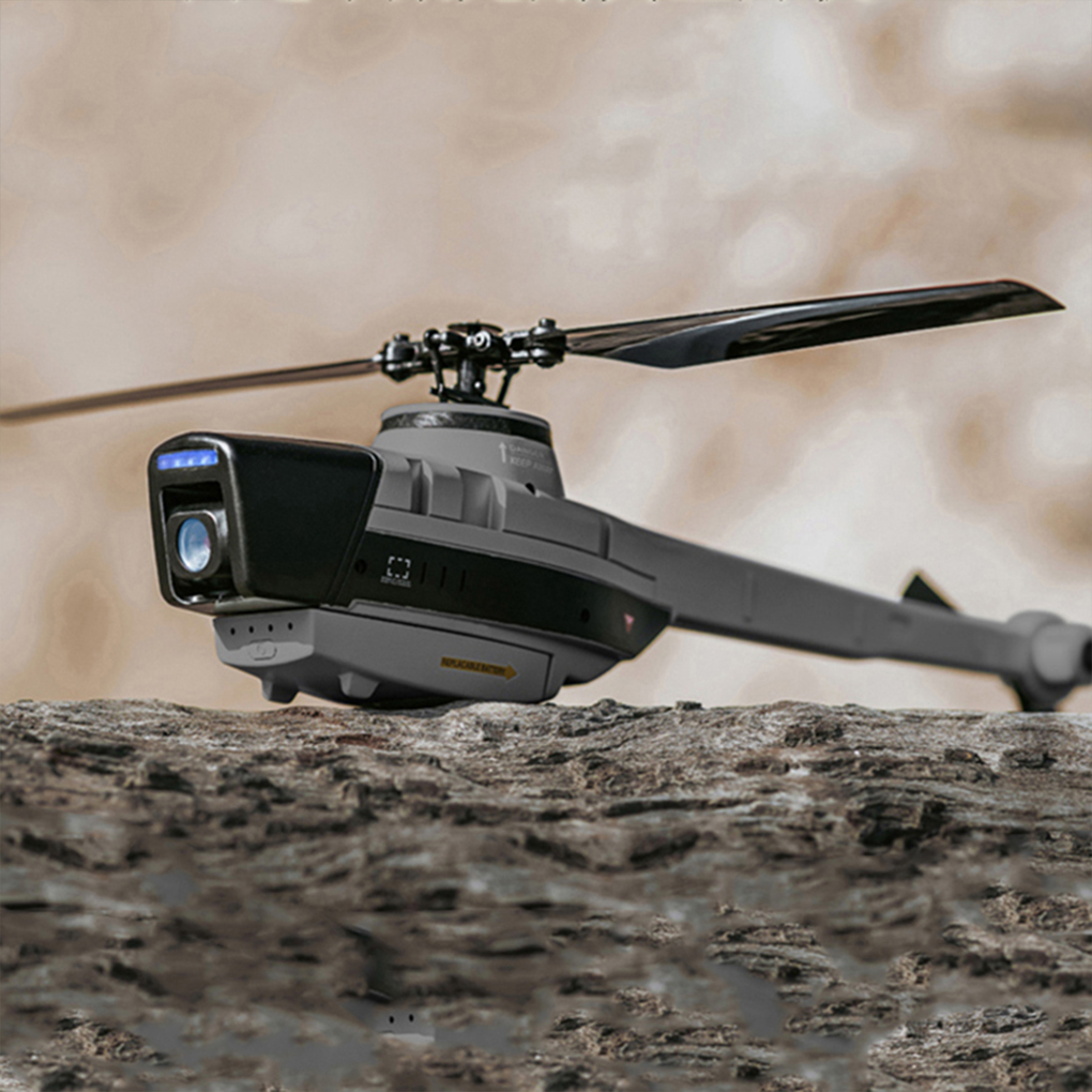 C128 RC ヘリコプター 4 プロペラ 1080P カメ - Drone Vs Rc Helicopter のレビューと価格