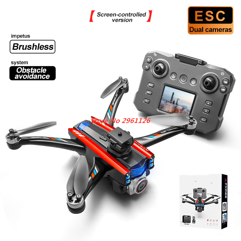 8K HDカメラ搭載、画面操作可能なドローン、プロ仕様の空中 - Drone Rc Fpv Manual のレビューと価格