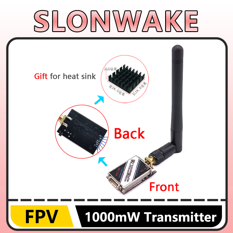 SLONWAKE 5.8G 48CH 1W VTX 100/ - Fpv Drone Camera のレビューと価格