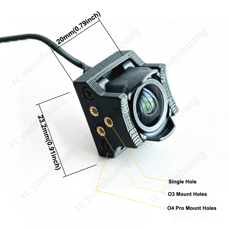 DJI O4 Wide Air Unit レンズアダプター  - Vtx Video Transmitter のレビューと価格