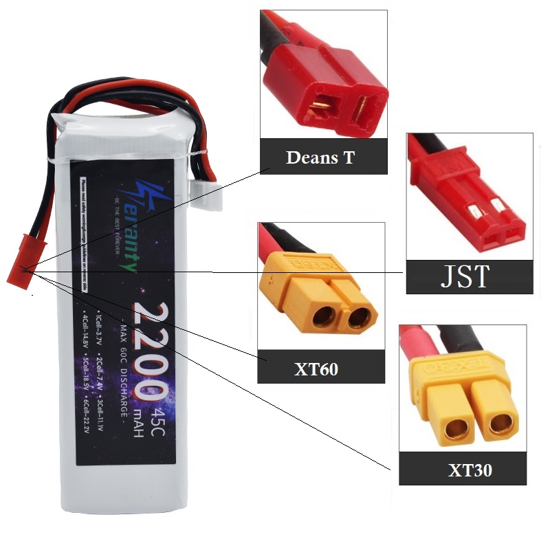 TERANTY 2200mAh 3S リポバッテリー 45C - Drone Avion Rc のレビューと価格
