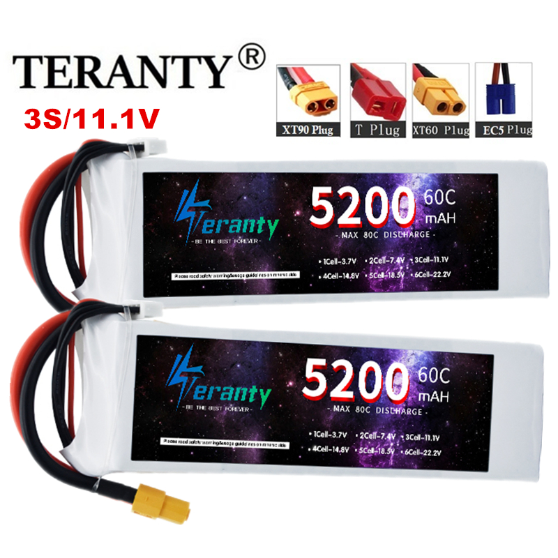 テランティ 3S 5200mAh 60C リポバッテリー 1 - Drone Avion Rc のレビューと価格