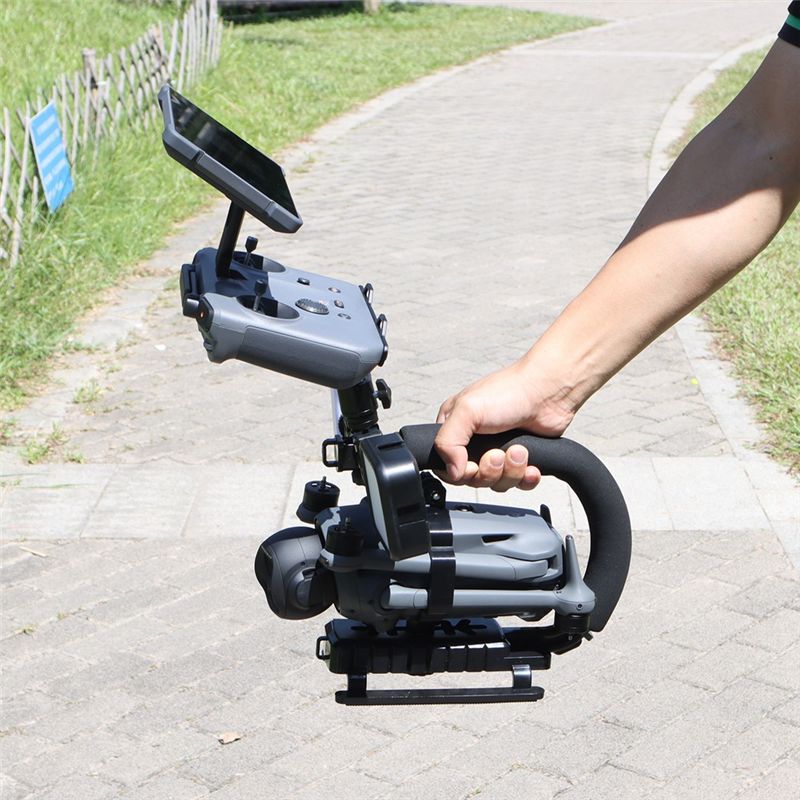 B68A U 字型ハンドヘルドフォローシューティングスタンド - Drone Dji Rc Pro のレビューと価格