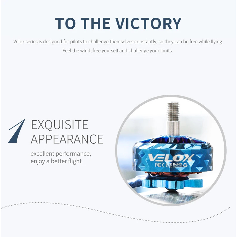 T-motor VELOXシリーズ V2208 V2 KV1 - Drone Rc Y Series のレビューと価格