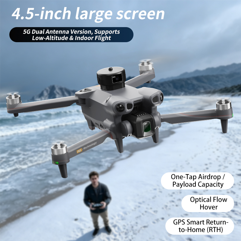 AERC AE51 ドローン GPS WIFI FPV ES - Drone Rc Team City のレビューと価格