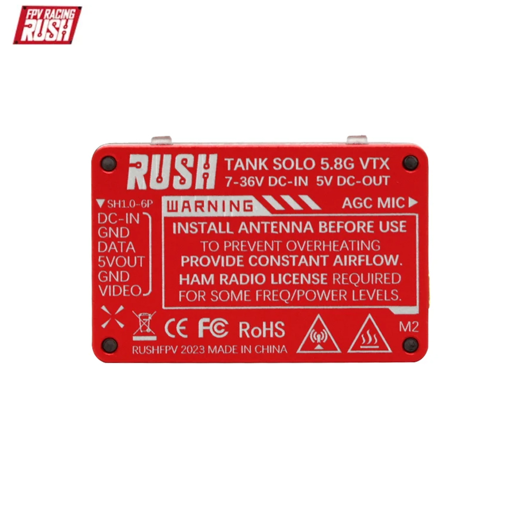 RUSHFPV Tank Solo VTX 5.8GHz 1 - Vtx Video Transmitter のレビューと価格