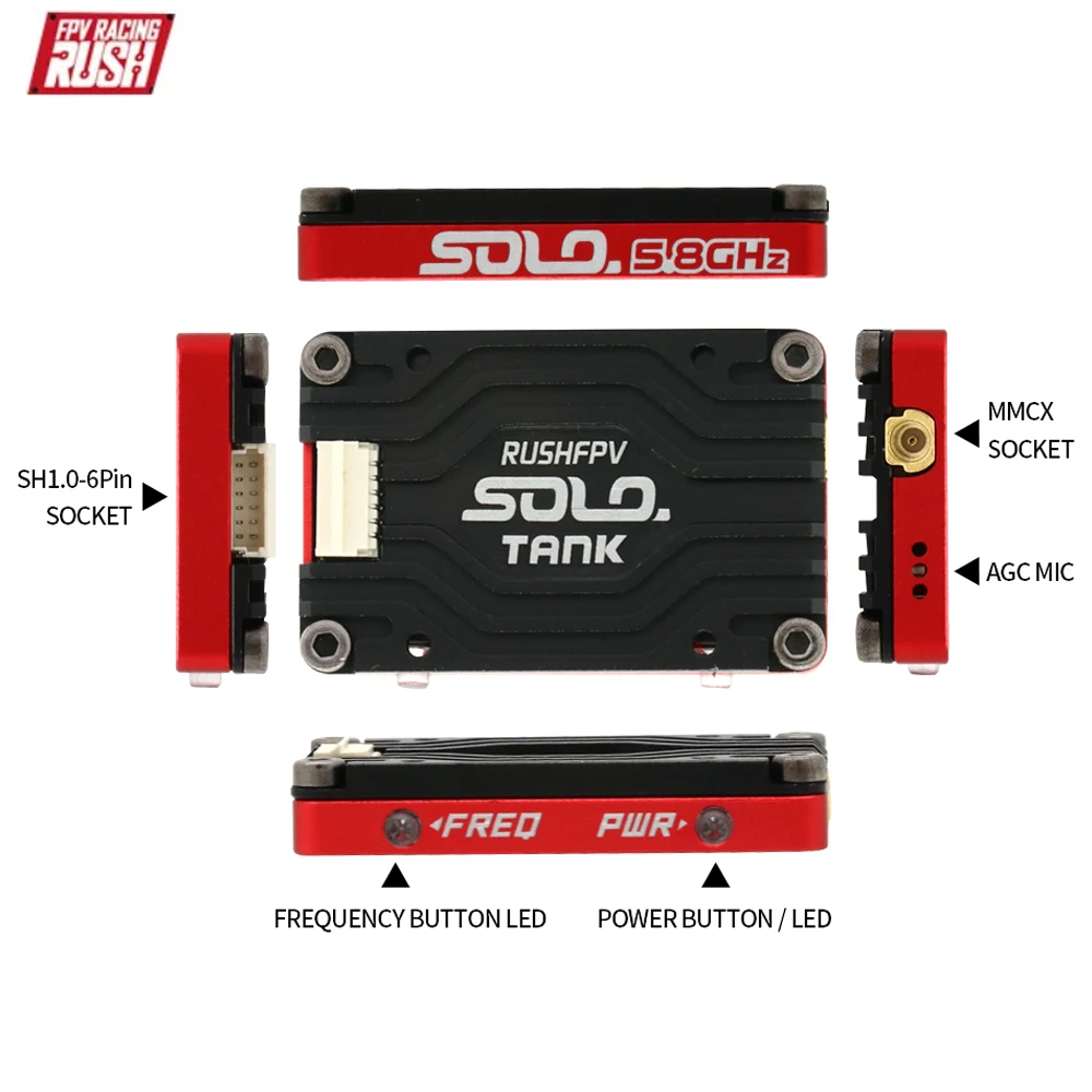RUSHFPV Tank Solo VTX 5.8GHz 1 - Vtx Video Transmitter のレビューと価格