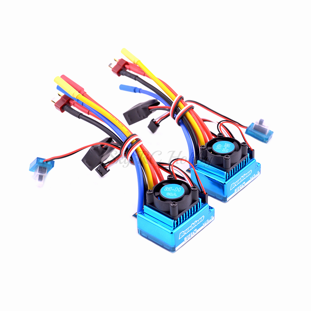 Esc電気速度コントローラー,ブラシレス,防塵,自動車用rc - Drone Motor Rc Car のレビューと価格
