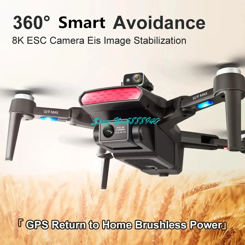 デュアルカメラとwifiを備えたドローン,360 ° スマー - Drone Rc Fpv Manual のレビューと価格