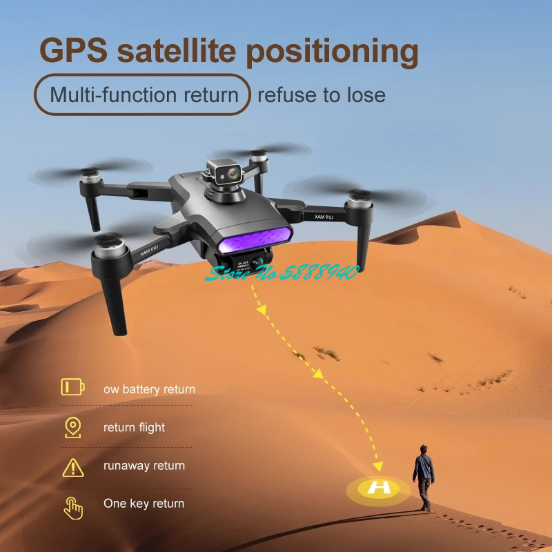 デュアルカメラとwifiを備えたドローン,360 ° スマー - Drone Rc Fpv Manual のレビューと価格