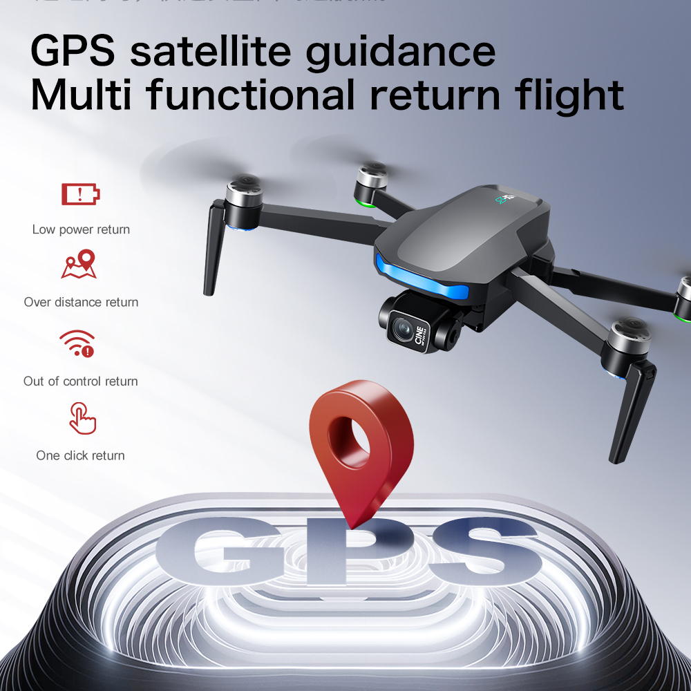新型S-X1 MAXドローン GPS 8Kプロフェッショナル - Drone Rc Team City のレビューと価格