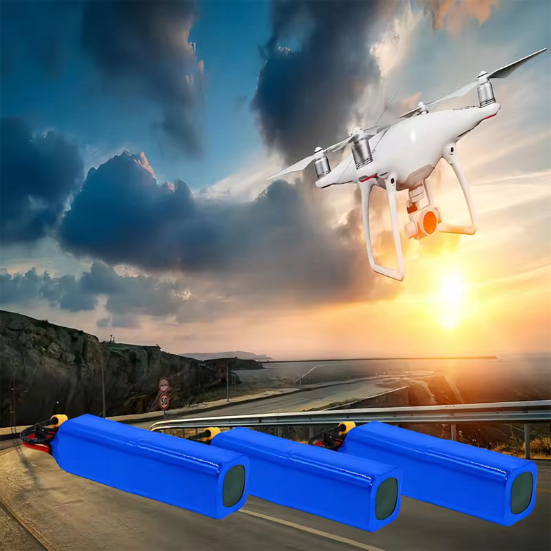 16.8Vリチウムイオンバッテリー 14.8V 7Ah 4S - Drone Avion Rc のレビューと価格