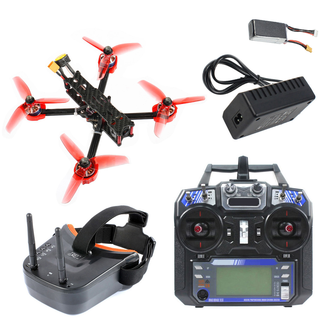 JMT F4 X1 175mm RC FPVレーシングドロー - Drone Rc Fpv Manual のレビューと価格