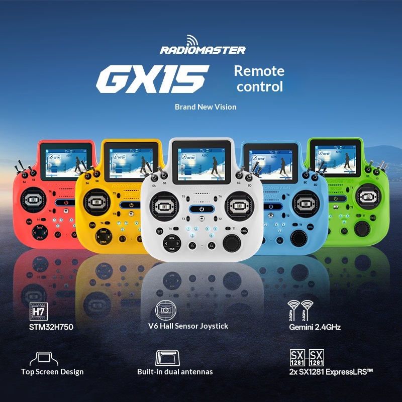 ラジオマスターGX15 RC送信機 内蔵ジャイロ 2.4G  - Drone Rc Simulator のレビューと価格