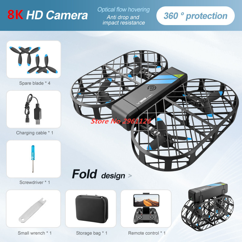 新型ミニRCドローン WIFI FPV ホバー 8K HDカ - Drone Rc Fpv Manual のレビューと価格