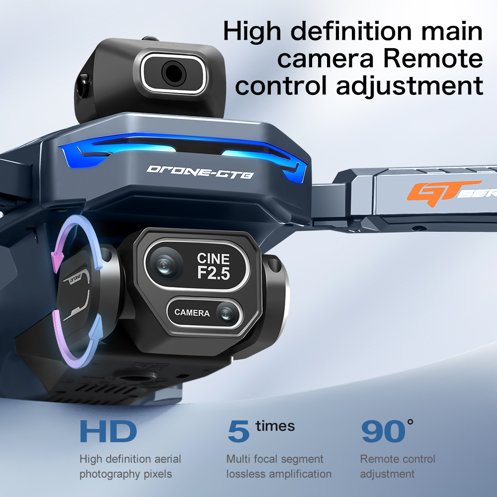 新型GT8 RCドローン、1080P広角8K HDプロフェッ - Drone Rc Controller Price のレビューと価格