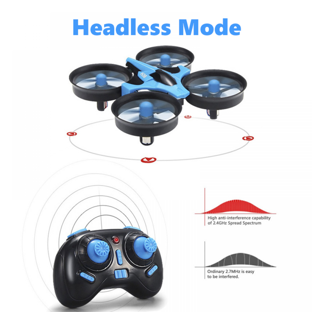 JJRC H36 ミニドローン ヘリコプター 4CH おもち - Drone Vs Rc Helicopter のレビューと価格